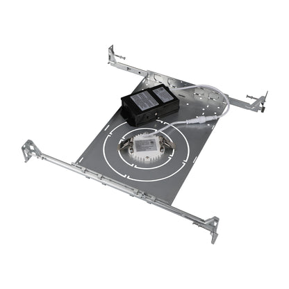 RefineGlow 3"/4"/6" New Construction Mounting Plate - Size Adjusable